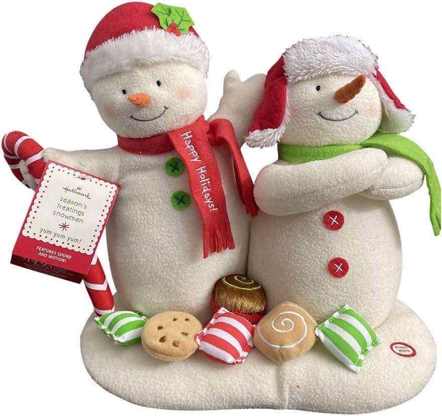 TP#6 Season’s Treating Snowmen - Techno Plush (Snowmen) ornament collectible [Barcode 795902067052] - Main Image 2