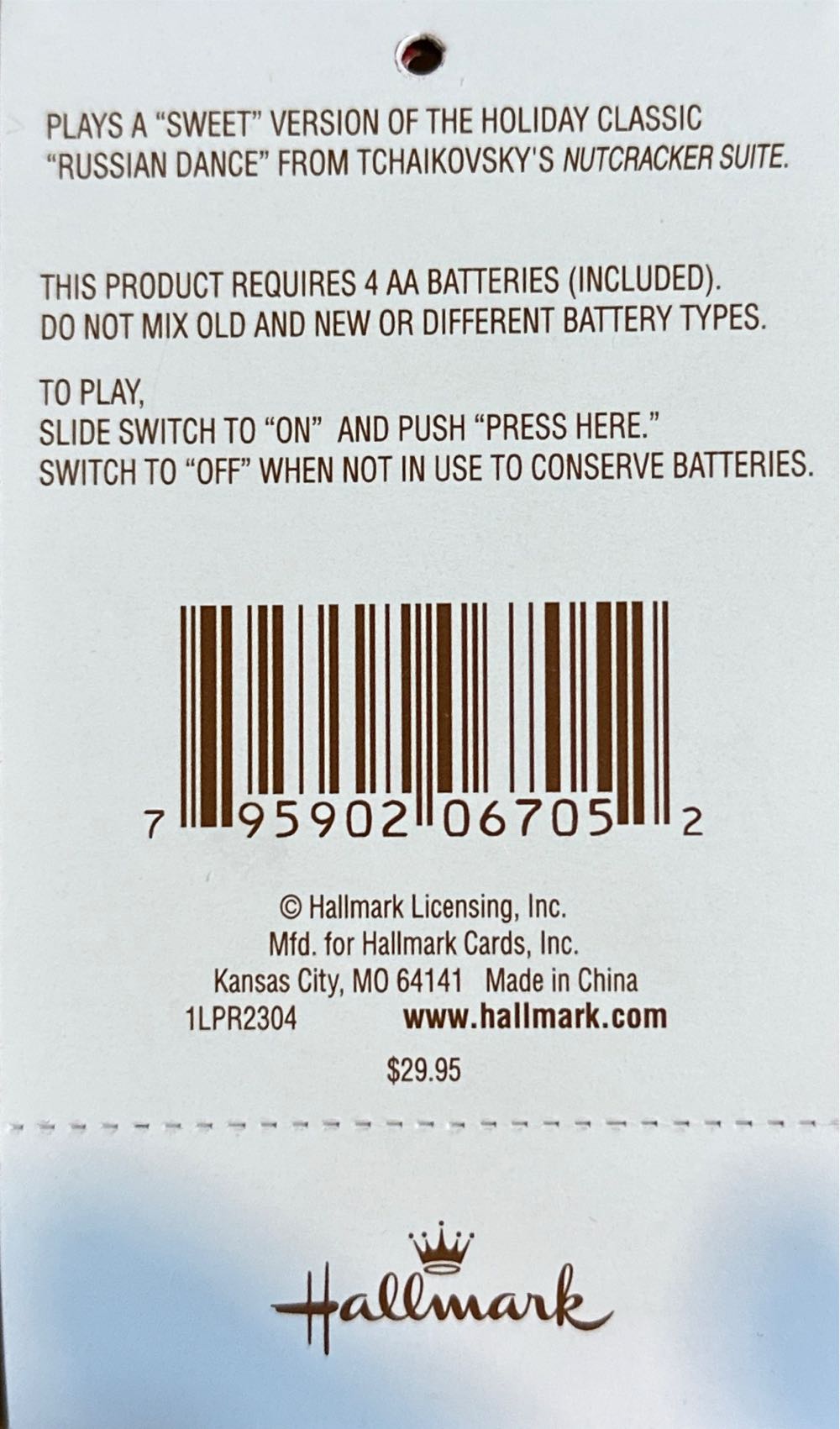 TP#6 Season’s Treating Snowmen - Techno Plush (Snowmen) ornament collectible [Barcode 795902067052] - Main Image 4