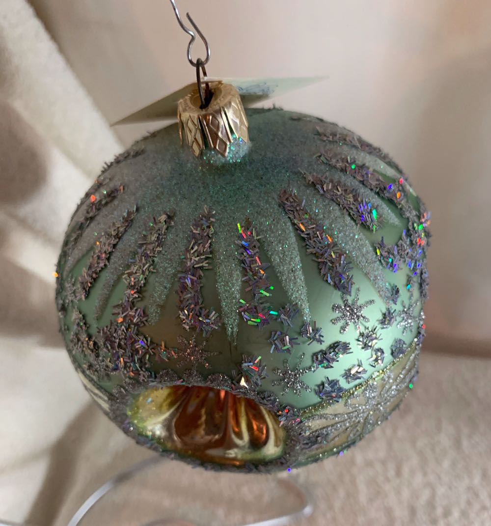 Green Reflector - Glitter Series (Christmas Tree Ornament) ornament collectible - Main Image 3