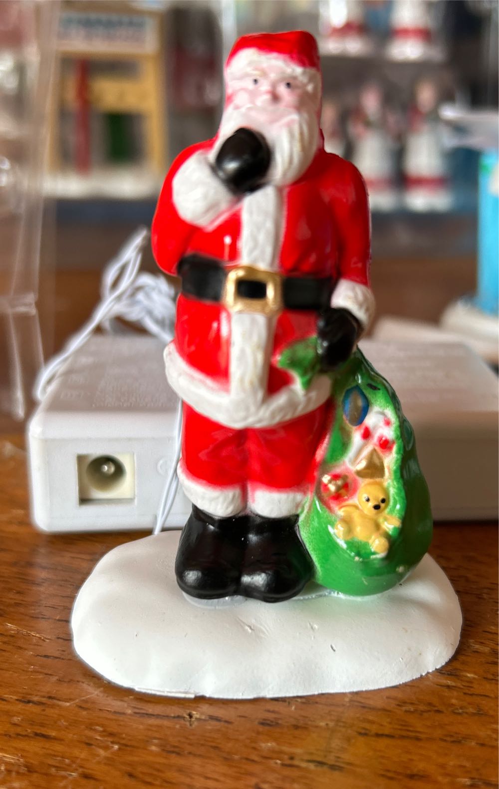 F Santa’s Here - 24966 - General Products (Accessories) ornament collectible [Barcode 728162249661] - Main Image 3