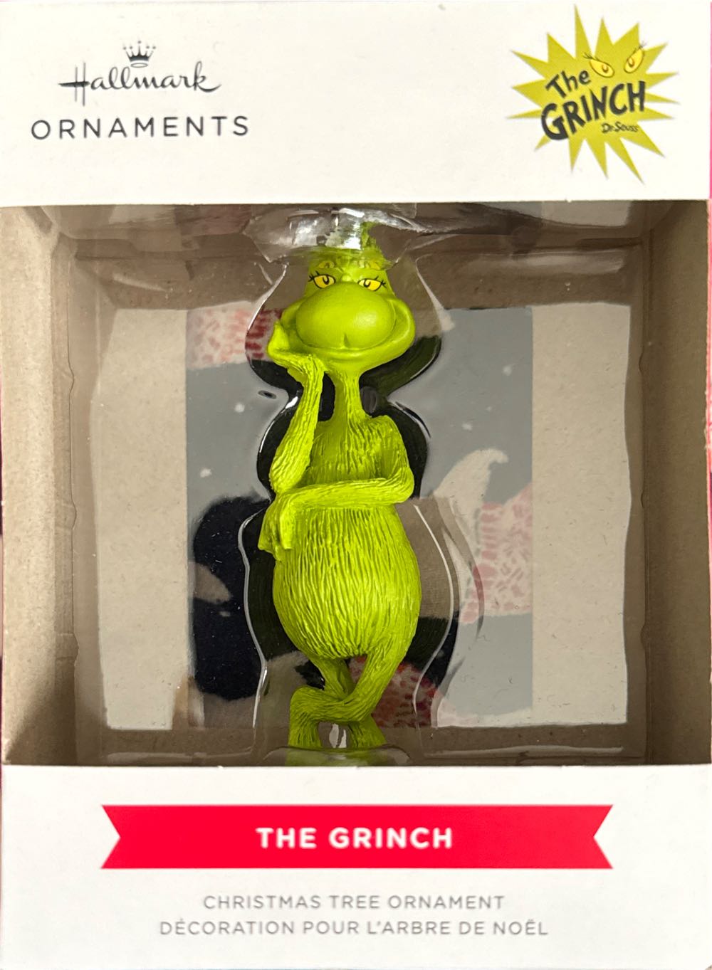 The Grinch - Movies (The Grinch) ornament collectible [Barcode 763795775828] - Main Image 2