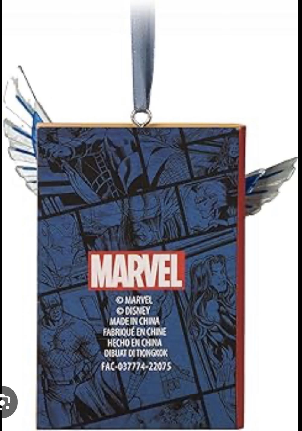 Captain America Sam Wilson - Disney Sketchbook (Superheros) ornament collectible [Barcode 465062637289] - Main Image 4