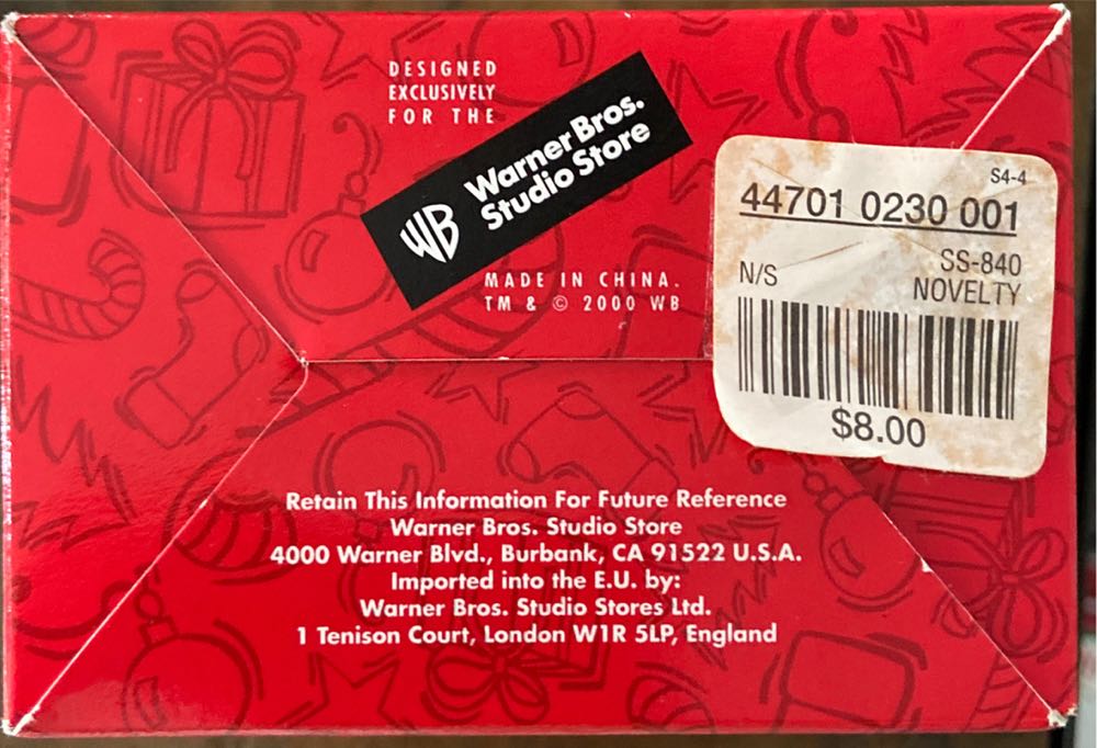 Taz Bowling Champ  (Bowling) ornament collectible [Barcode 447010230001] - Main Image 4