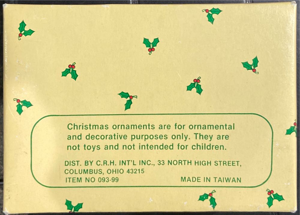 1986 House  ornament collectible - Main Image 3