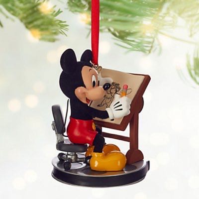 Disney Sketchbook Mickey Animator  ornament collectible [Barcode 465060682861] - Main Image 1