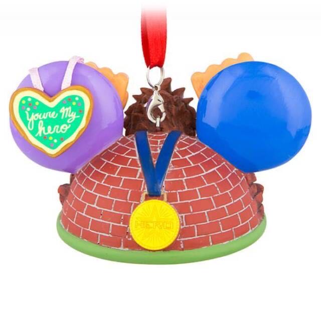 Disney Parks Wreck It Ralph Ear Hat Christmas Picclick  ornament collectible [Barcode 400020807410] - Main Image 2