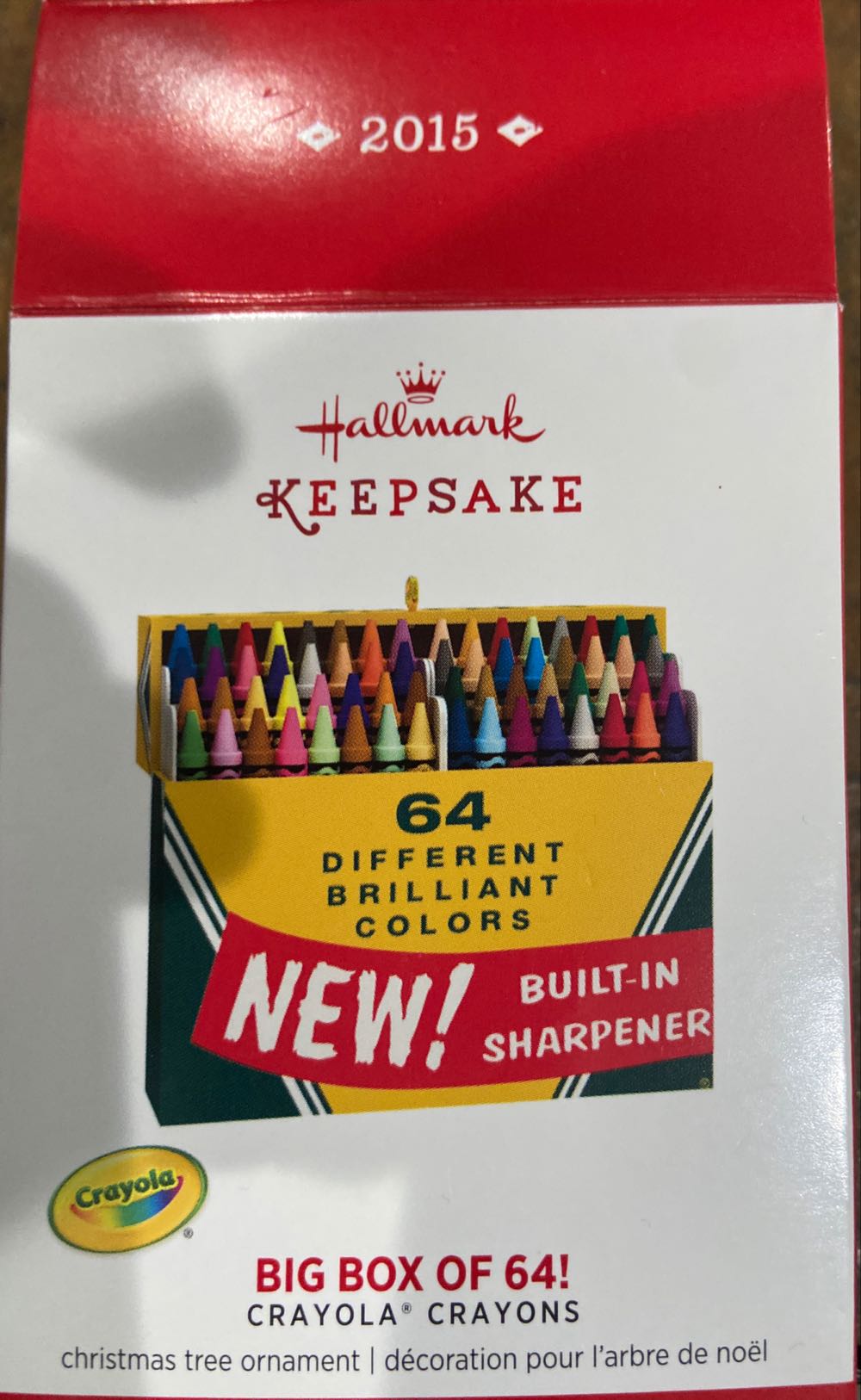 Crayola- Big Box Of 64!  (Crayola Crayons) ornament collectible [Barcode 795902374464] - Main Image 1