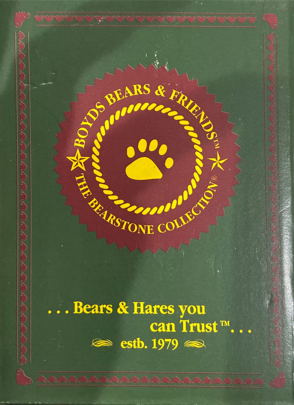 Upc 765867257027 Boyds Bearstone Collection ”wilson With ...  ornament collectible [Barcode 765867257027] - Main Image 2