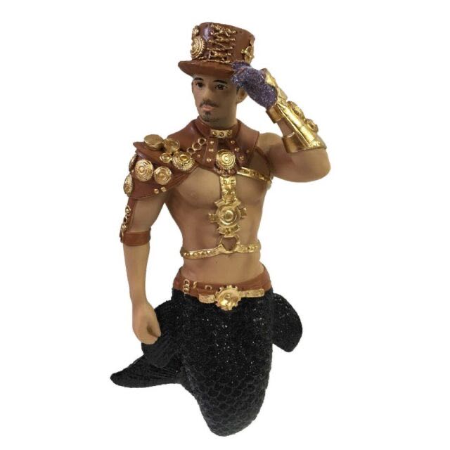 December Diamonds Steampunk - Mermen ornament collectible [Barcode 807962551065] - Main Image 3