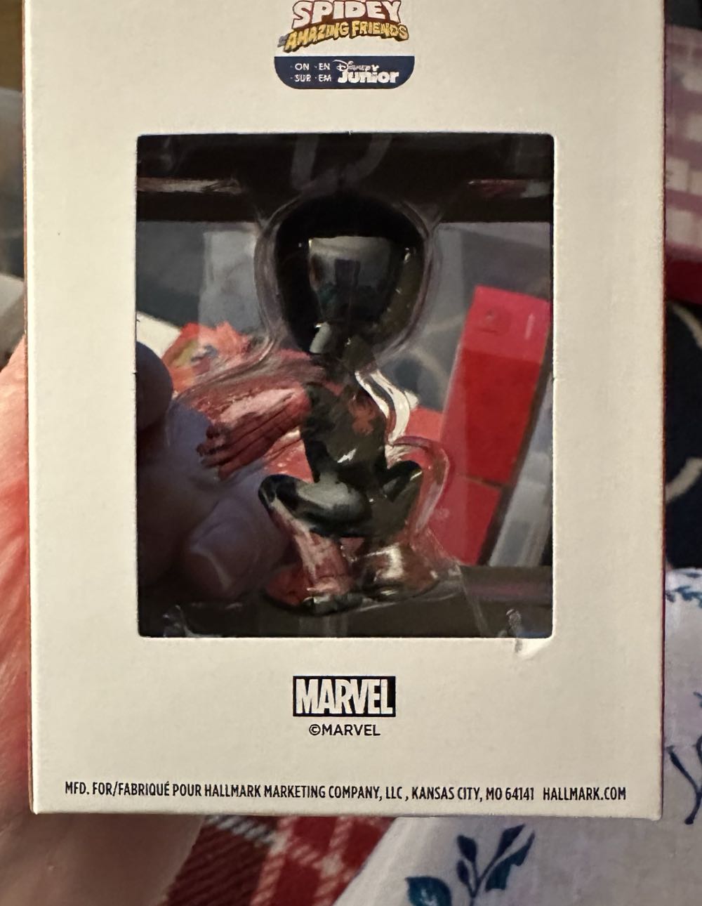 Miles Morales - Spidey and his Amazing Friends (Marvel) ornament collectible [Barcode 763795790869] - Main Image 2