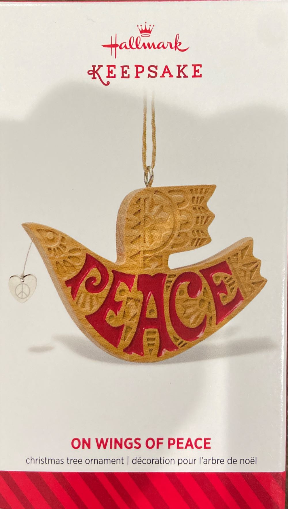 Hallmark Keepsake Ornament On Wings Of Peace  ornament collectible [Barcode 795902434588] - Main Image 2