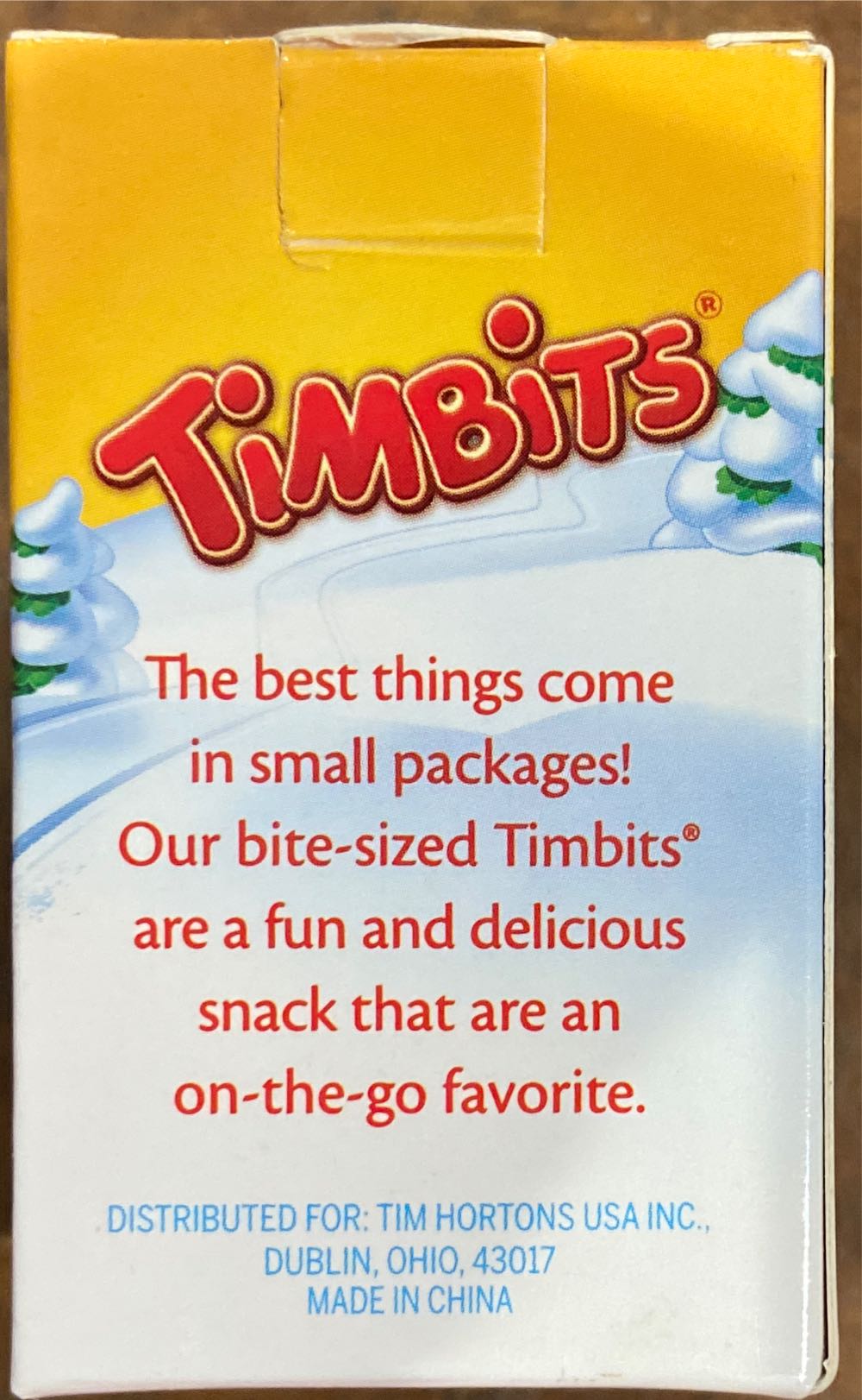 Tim Hortons Timbits  ornament collectible - Main Image 2
