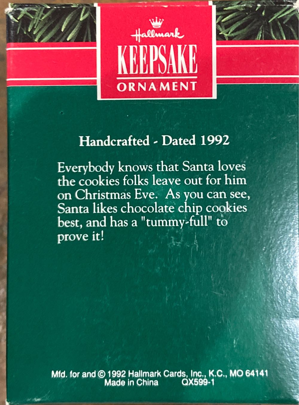 A Santa-Full!  ornament collectible [Barcode 070000027451] - Main Image 2