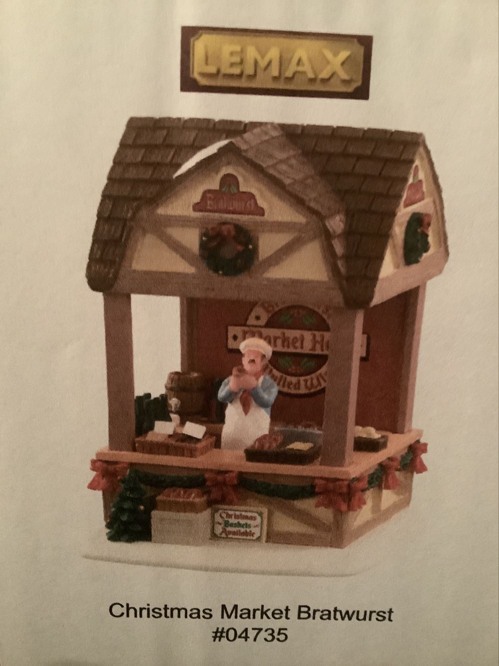 Christmas Market Bratwurst  ornament collectible - Main Image 4