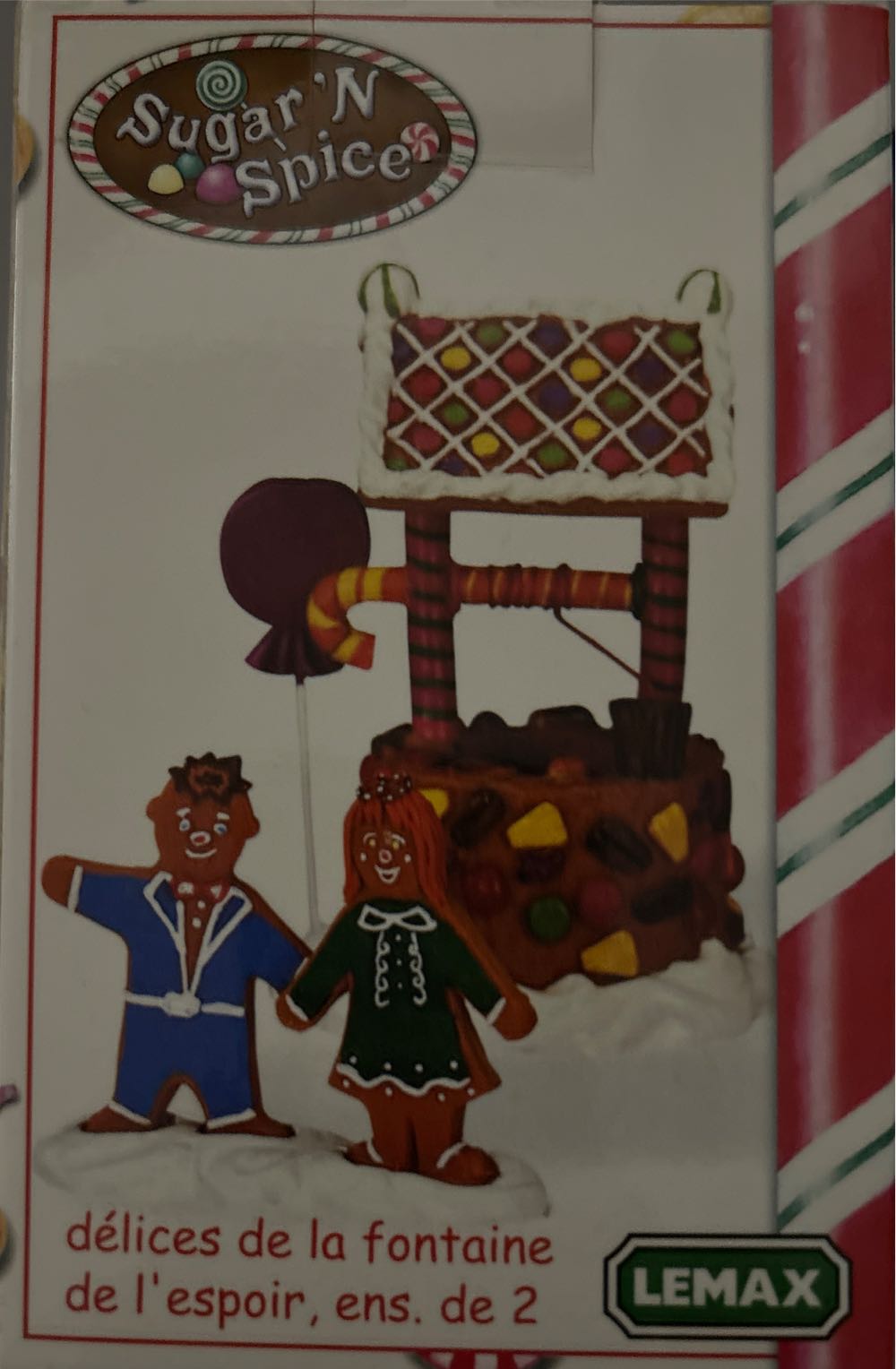 Wishing Well Of Delights Set Of 2   #43433 - Sugar ‘N’ Spice (Figurines) ornament collectible [Barcode 728162434333] - Main Image 2