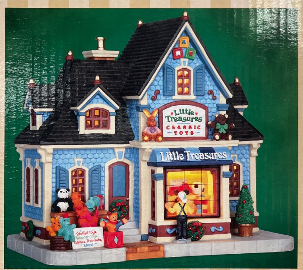 Hallmark Keepsake. Christmas. 1980. Santa’s Workshop. Table Decoration.