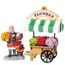 83694 Flower Cart - Table Accent (Food Trucks And Vendors) ornament collectible [Barcode 728162836946] - Main Image 1