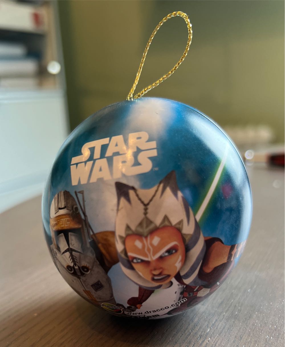 Tin Tree decoration Star Wars Yoda  (Star Wars) ornament collectible - Main Image 2