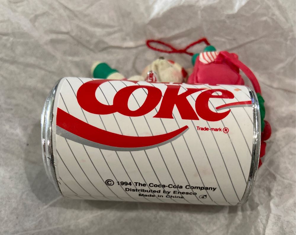 Diet Coke Aerobics Bear  ornament collectible - Main Image 4