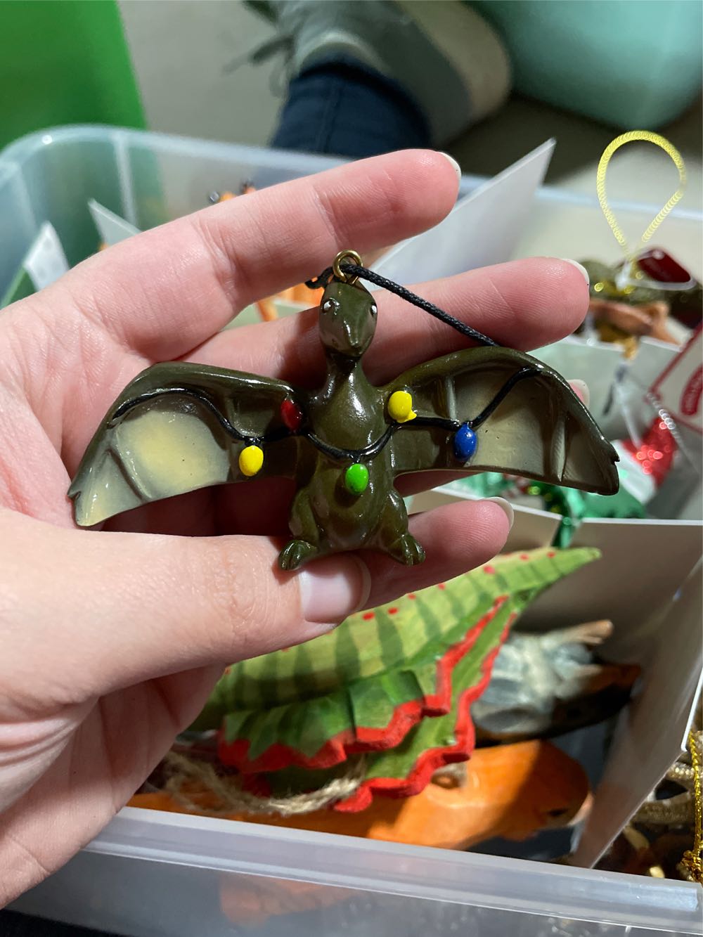 DINOS - Pterodactyl With Lights Typo  ornament collectible [Barcode 9356067945817] - Main Image 1