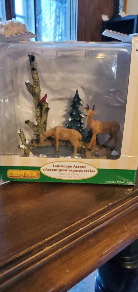 Lemax Village Collection Testing The Waters  ornament collectible [Barcode 728162837103] - Main Image 1