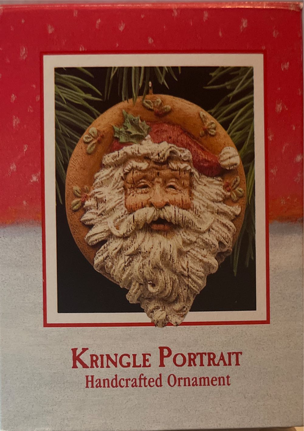 Kringle Portrait Hallmark Ornament  (Santa) ornament collectible - Main Image 1