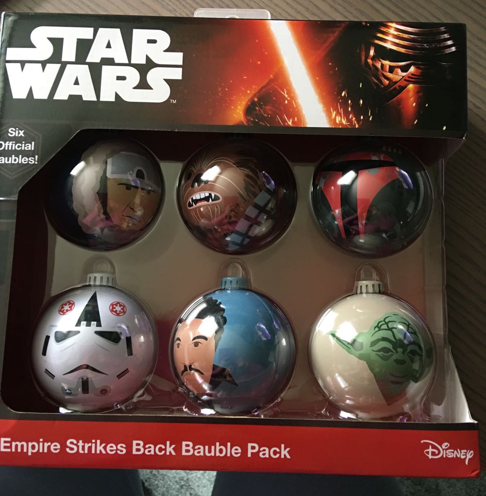 The Empire Strikes Back Baubles Pack - Star Wars-the Empire Strikes Back (Star Wars) ornament collectible [Barcode 712411778620] - Main Image 2