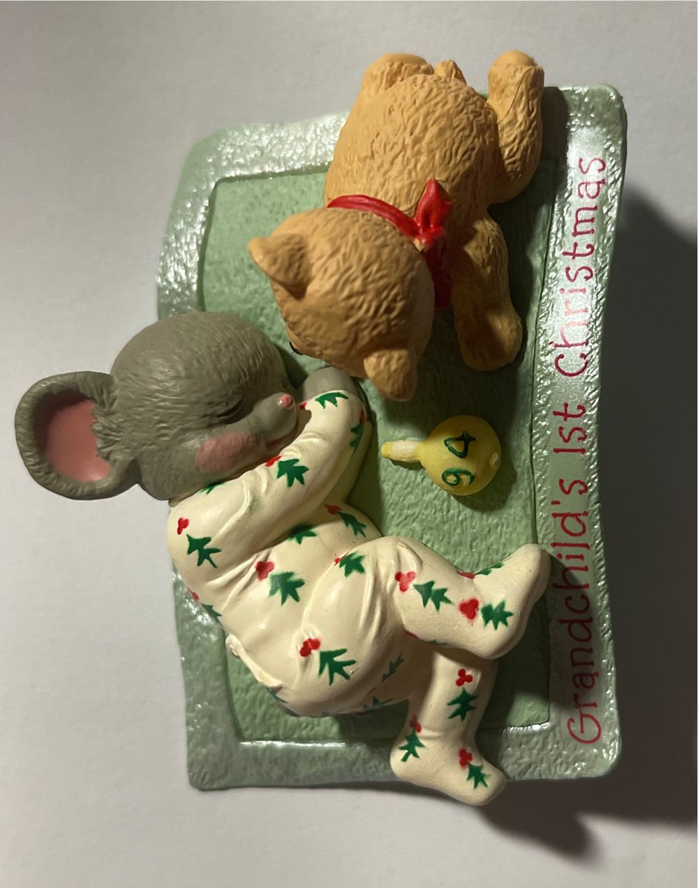 Grandchild’s First Christmas 1994 - Baby’s First Christmas ornament collectible - Main Image 4