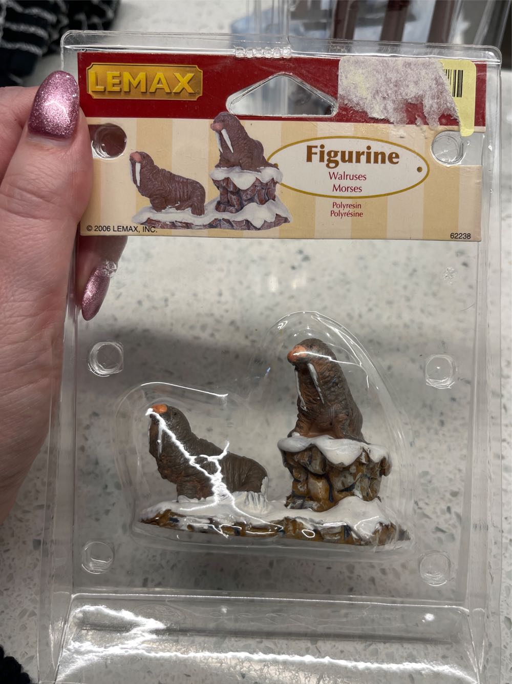 Harry Potter Hogwarts Light-up Christmas Ornament