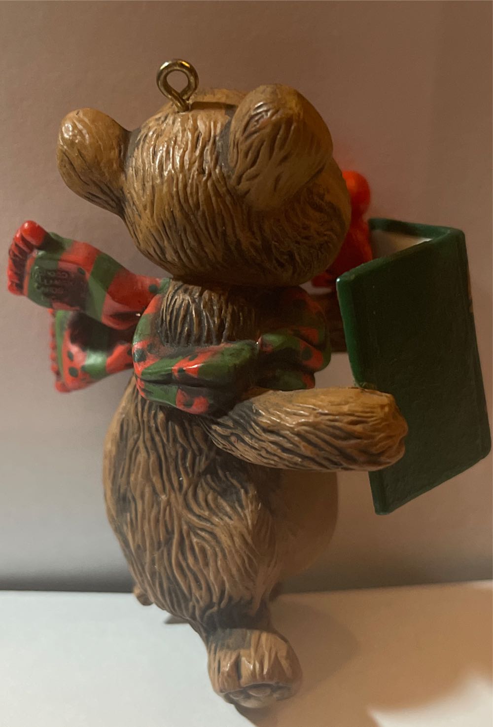 Caroling Bear Tree Trimmer Collection 1980 - Tree Trimmer ornament collectible - Main Image 2