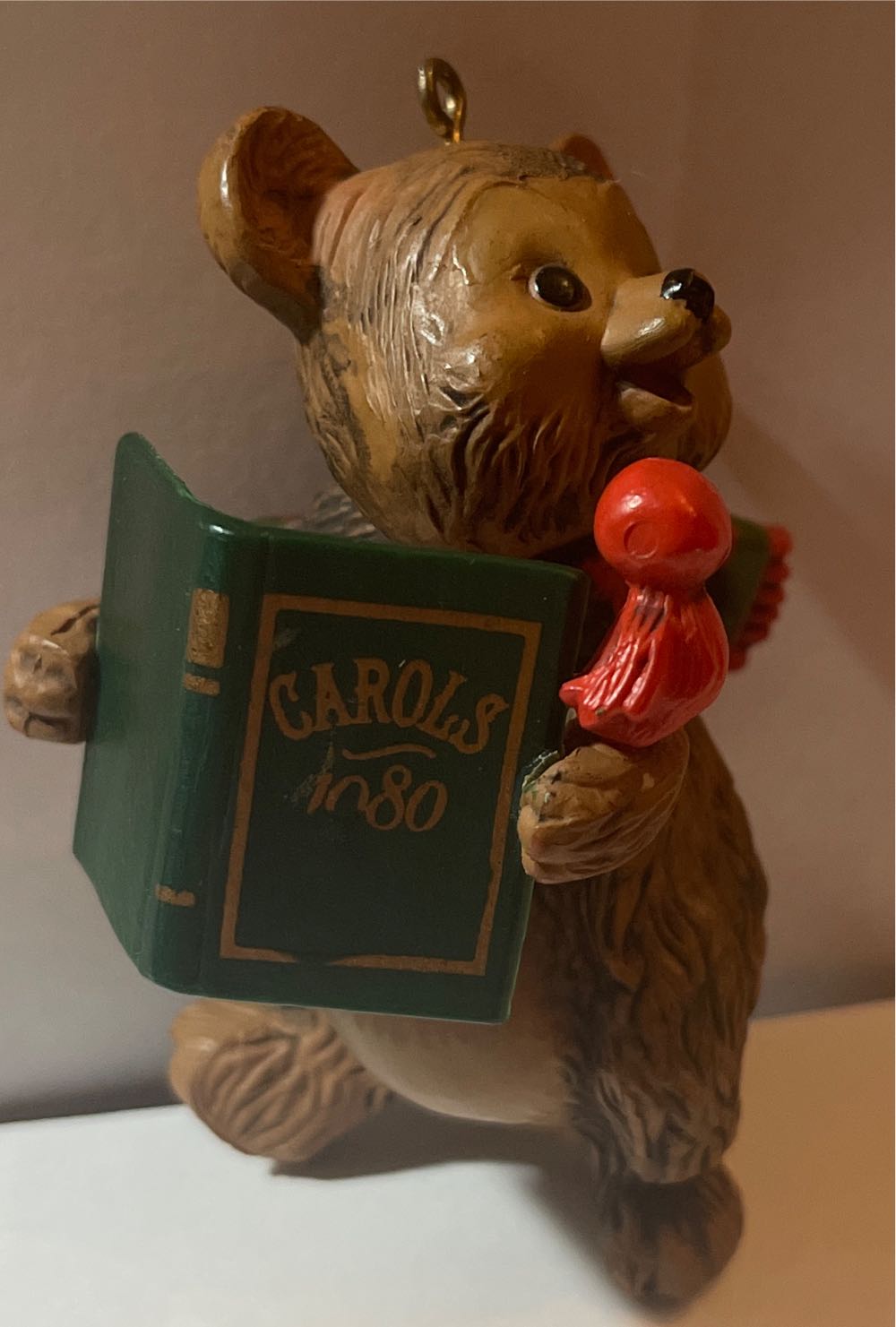 Caroling Bear Tree Trimmer Collection 1980 - Tree Trimmer ornament collectible - Main Image 3