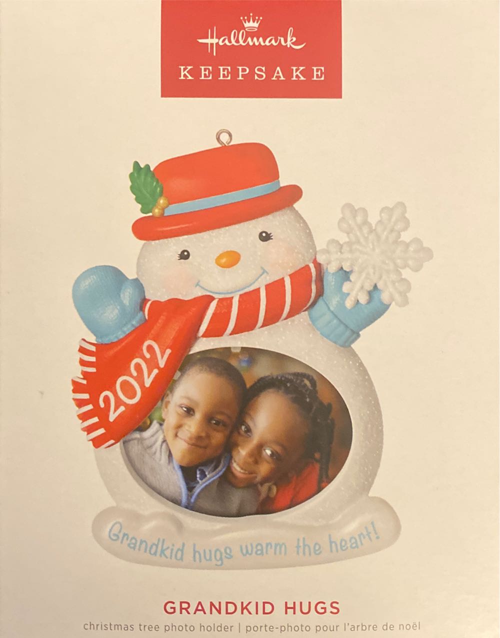 Grandkid Hugs - Grandma (Picture Ornament) ornament collectible [Barcode 763795730919] - Main Image 3