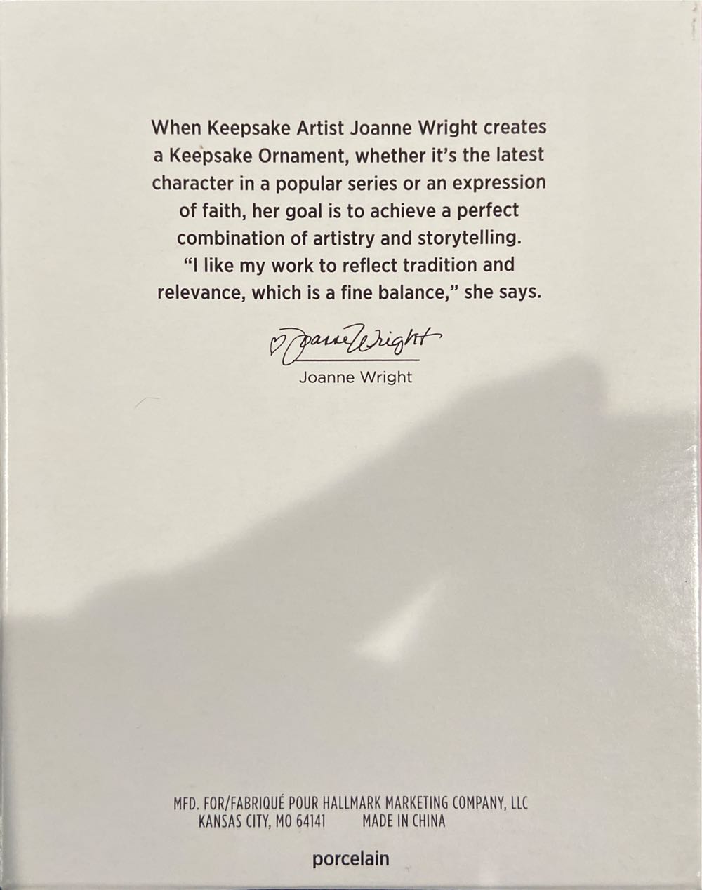 Retro Reindeer - Unofficial Porcelain Vintage Christmas (Retro Reindeer) ornament collectible [Barcode 763795779390] - Main Image 2