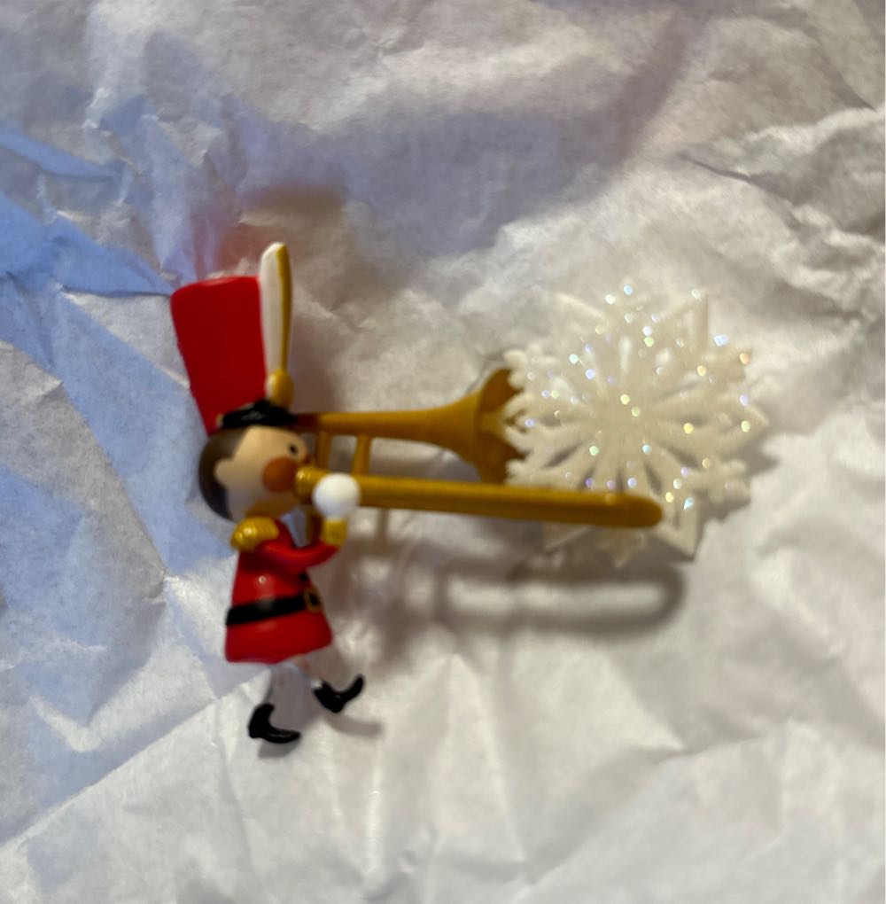 Miniature Marching Band Terrific Trombone - Mini Marching Band (Mini Toy Soldier Band) ornament collectible [Barcode 763795762095] - Main Image 3