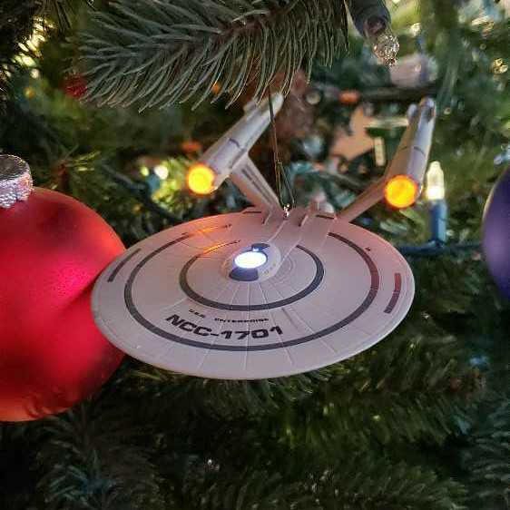 Star Trek U.S.S. Enterprise NCC 1701 - Star Trek: Strange New Worlds (Star Trek) ornament collectible [Barcode 763795770892] - Main Image 4