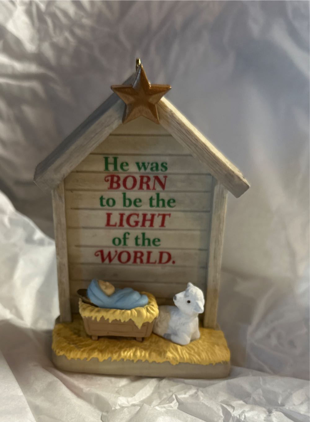 Light Of The World - Nativity (Nativity) ornament collectible [Barcode 763795780587] - Main Image 3