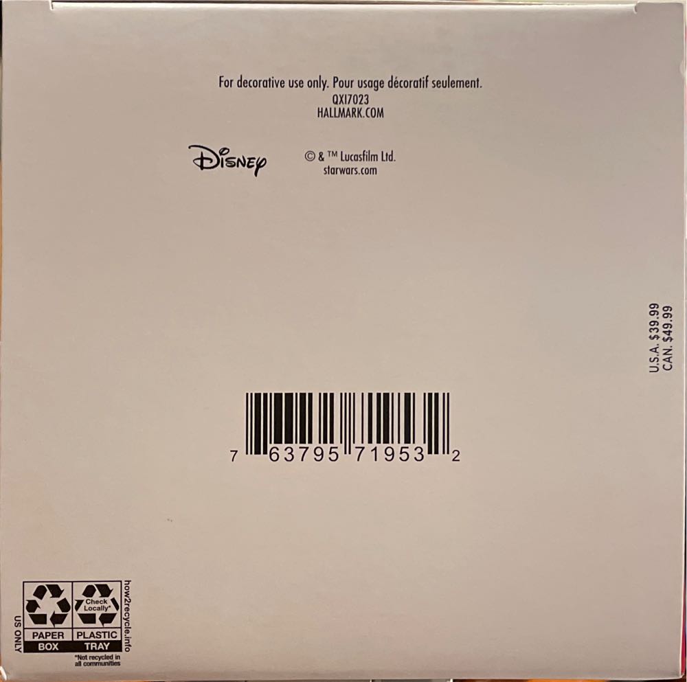 Han Solo and Chewbacca - Star Wars (Star Wars) ornament collectible [Barcode 763795719532] - Main Image 3