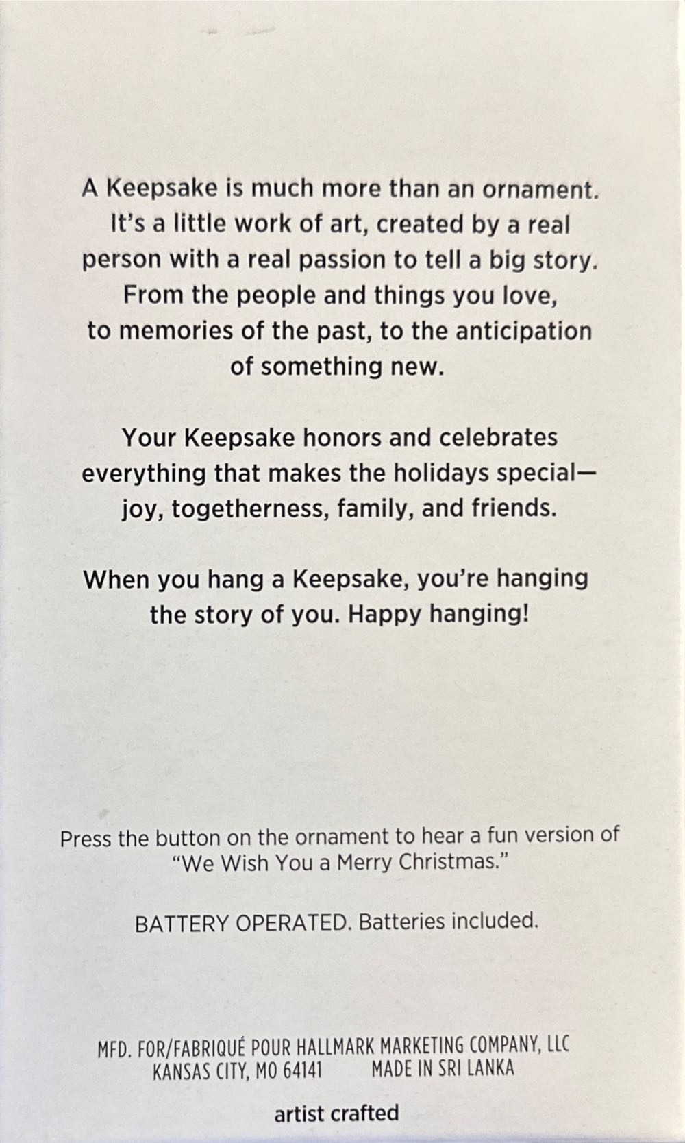 Can’t Wait For Cookies - Cookie Cutter Christmas (Snowman Family) ornament collectible [Barcode 763795783861] - Main Image 2