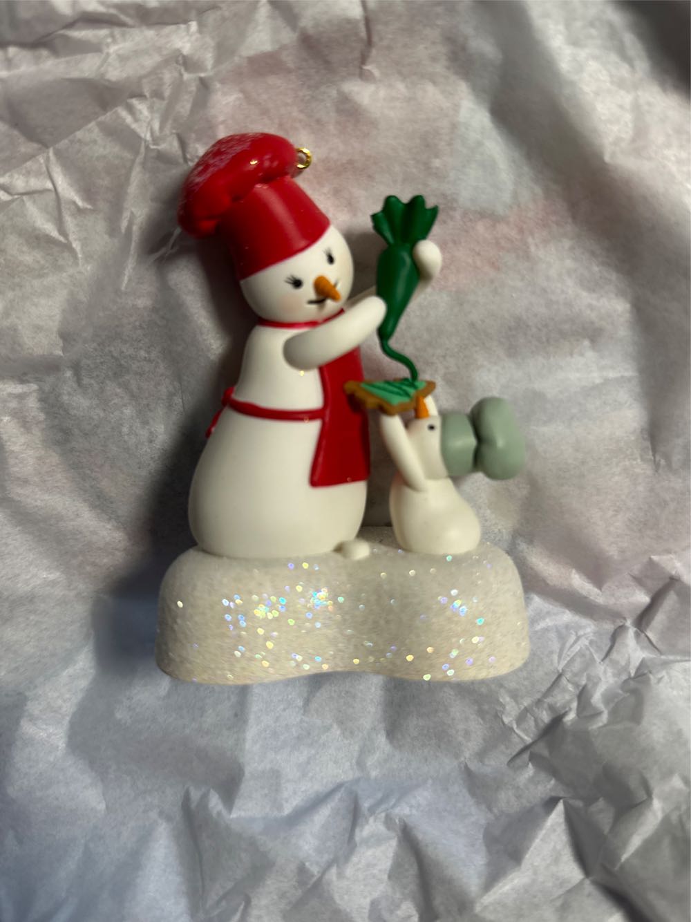 Can’t Wait For Cookies - Cookie Cutter Christmas (Snowman Family) ornament collectible [Barcode 763795783861] - Main Image 3