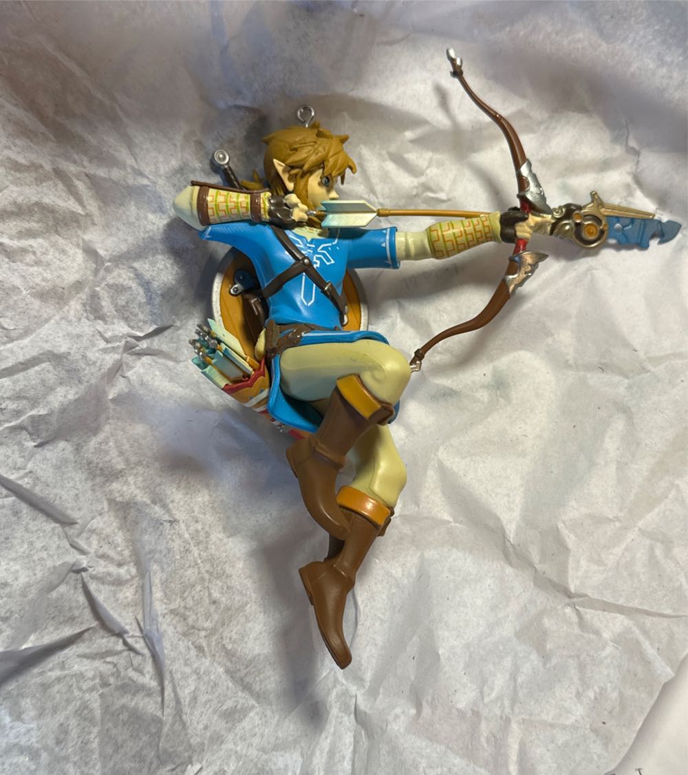 The Legend of Zelda 2022 Breath of the Wild - Link - The Legend Of Zelda (Video Games) ornament collectible [Barcode 763795764839] - Main Image 3