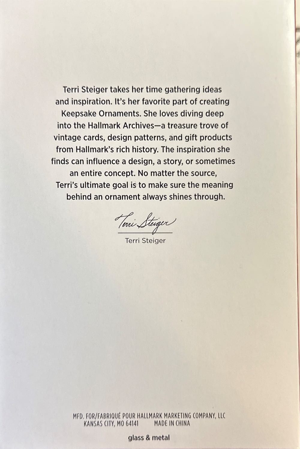 Christmas Commemorative, 2022 #10 - Christmas Commemorative (Christmas Ball) ornament collectible [Barcode 763795719501] - Main Image 2