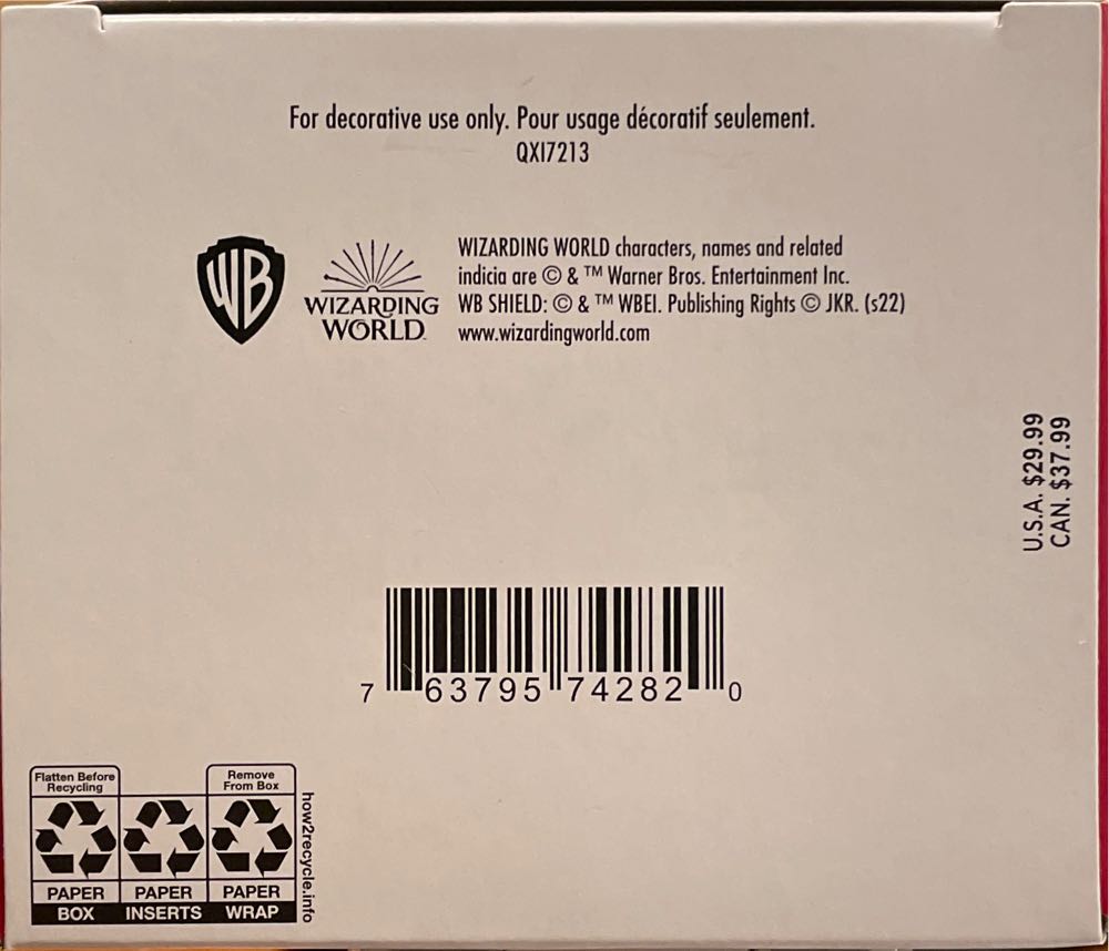 Harry Potter: Quidditch Set - The Wizarding World Of Harry Potter (Movie) ornament collectible [Barcode 763795742820] - Main Image 3
