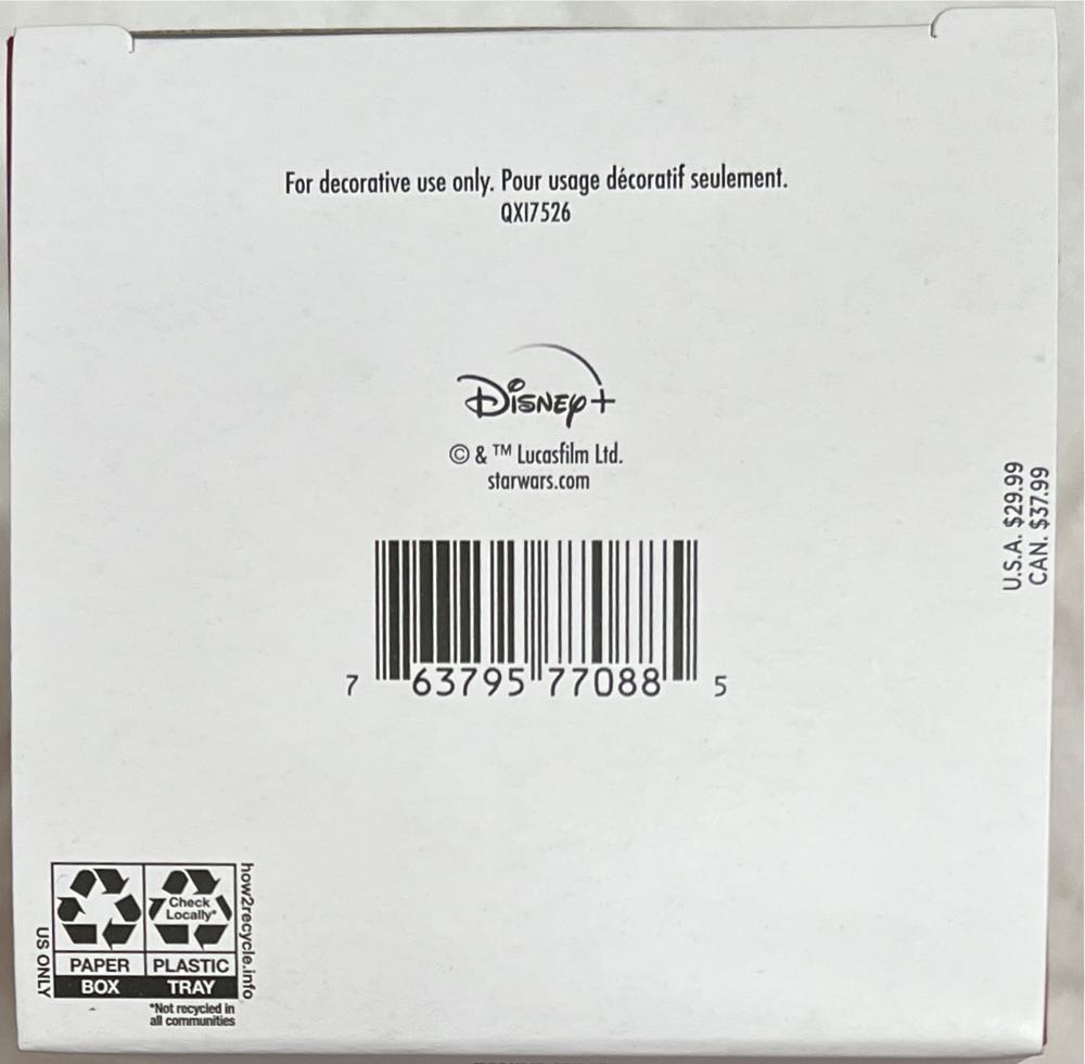 A Jedi Returns - Star Wars: The Mandalorian (Star Wars) ornament collectible [Barcode 763795770885] - Main Image 3