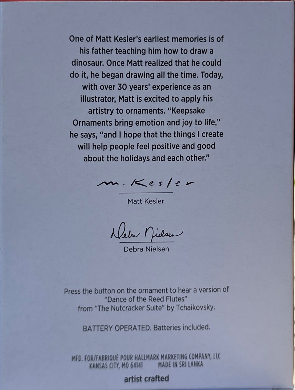 Chilly Trills - Music (Penguin) ornament collectible [Barcode 763795764396] - Main Image 2