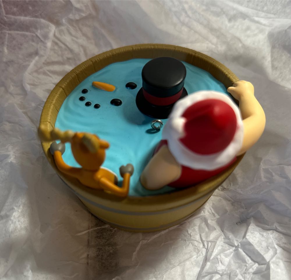 Warmest Holiday Wishes - Santa (Magic) ornament collectible [Barcode 763795772674] - Main Image 4