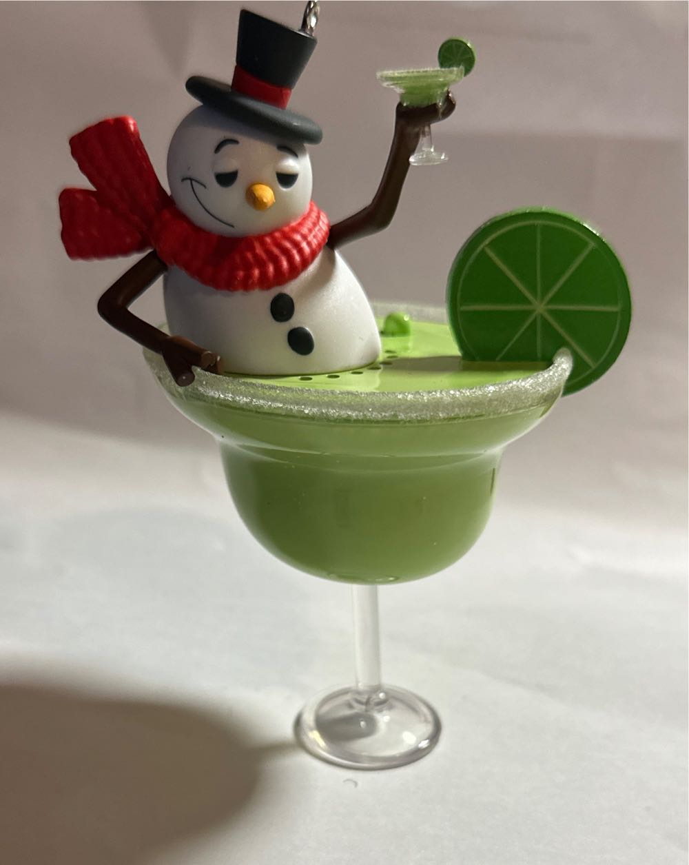 Feliz Navidad - Beverages (Snowman) ornament collectible [Barcode 763795767687] - Main Image 3