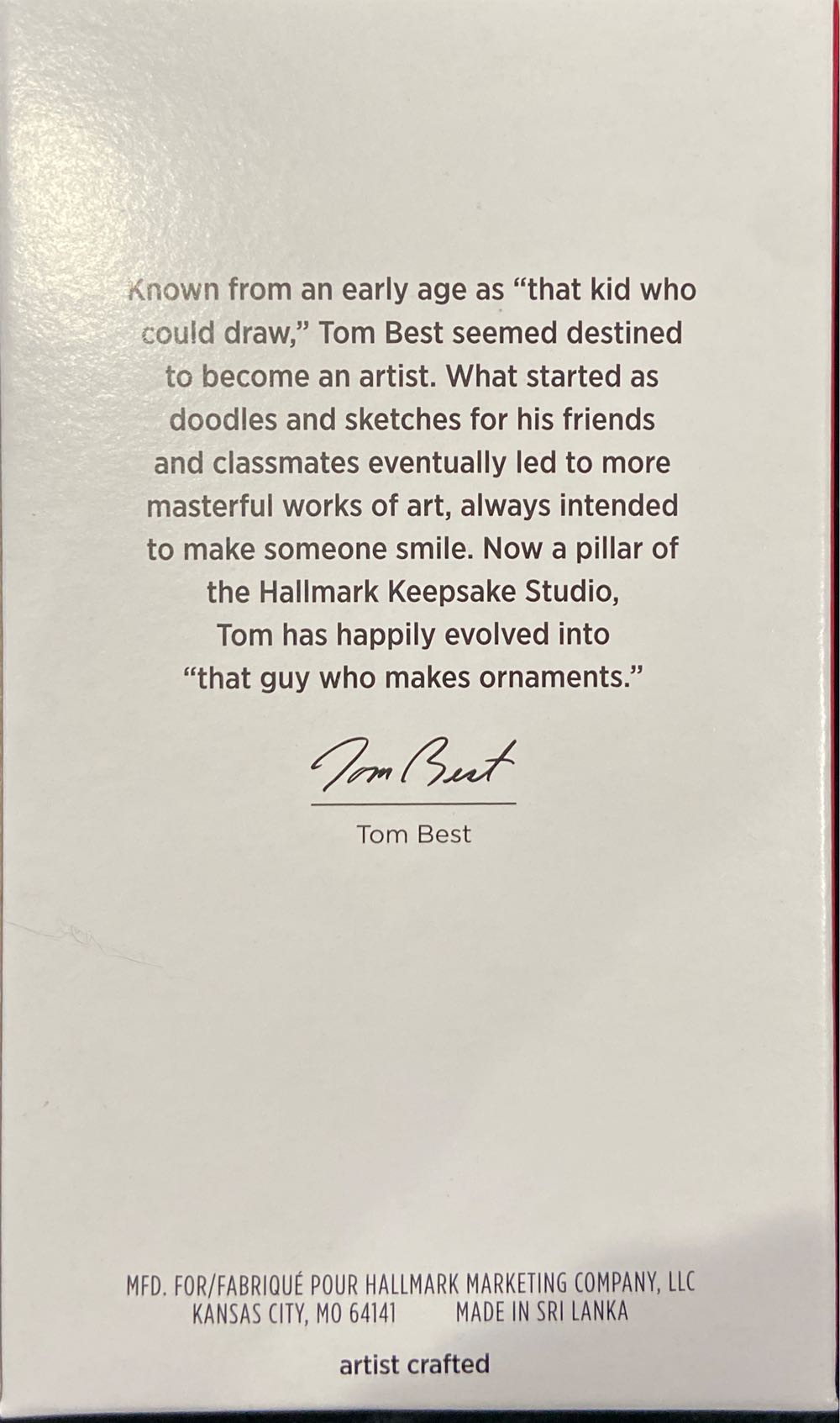 Ho-Ho-Hole In One  (Golf) ornament collectible [Barcode 763795764365] - Main Image 2