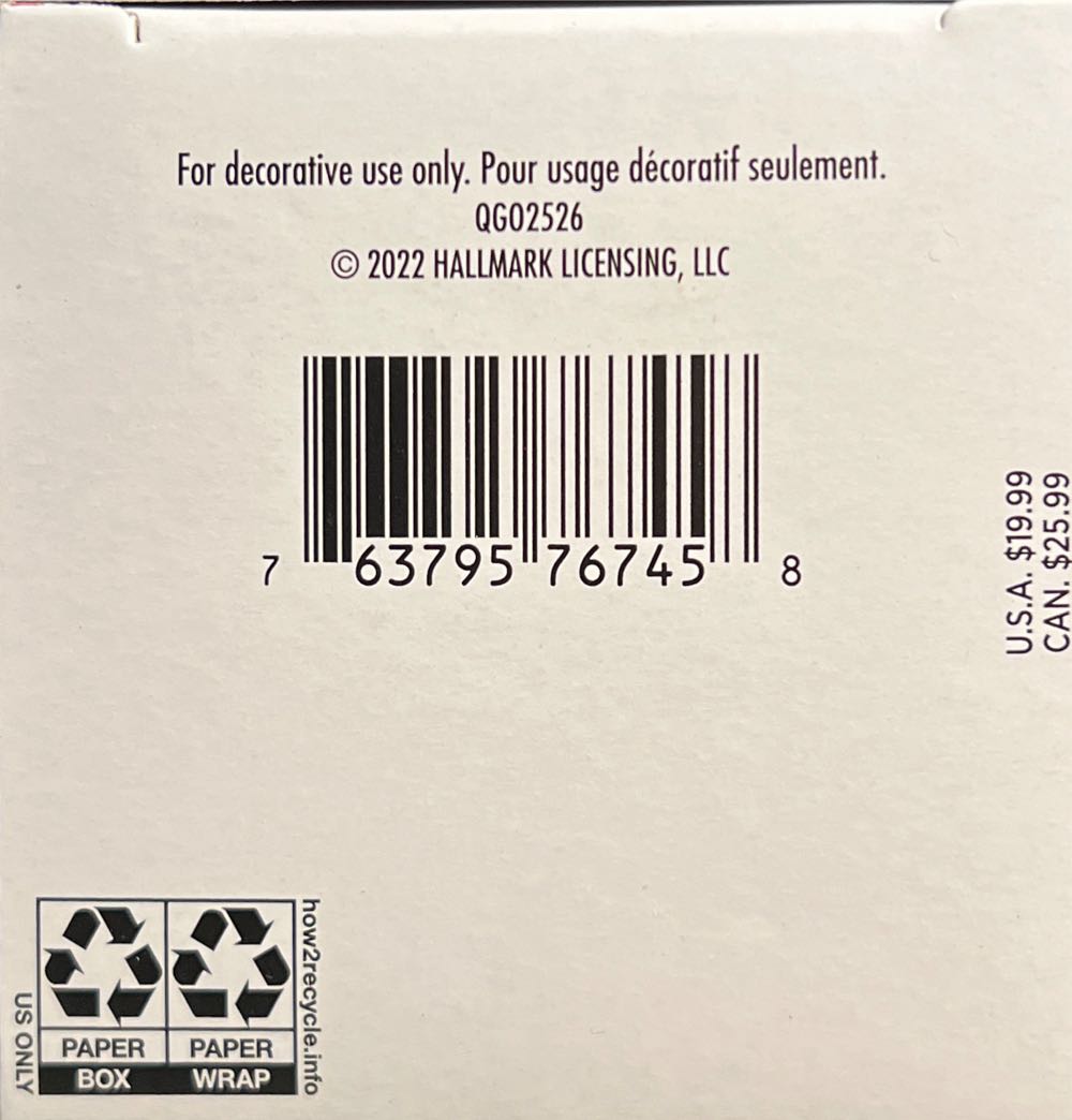 Up On The Housetop - Reindeer (Funny) ornament collectible [Barcode 763795767458] - Main Image 4