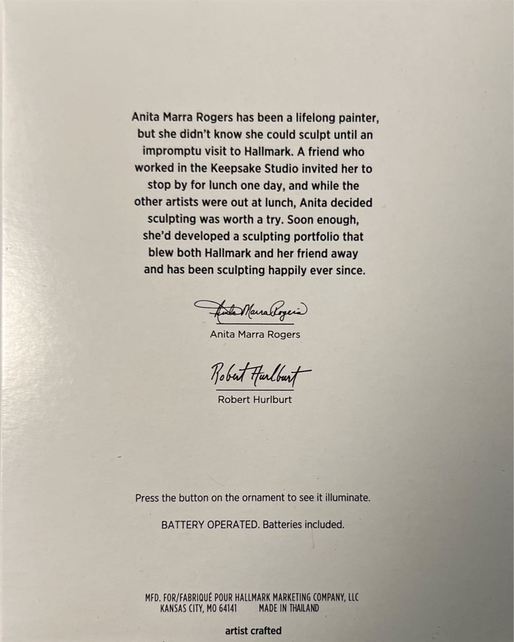 Oz - Glinda: “GLINDA the GOOD WITCH” - The Wizard of Oz - Glinda (MAGIC: Light) ornament collectible [Barcode 763795731442] - Main Image 2