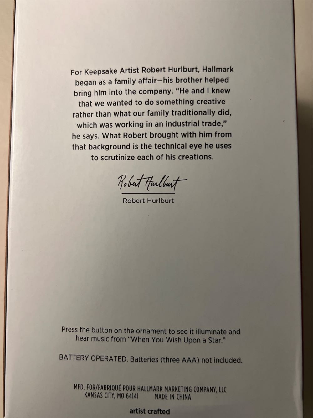 The World’s Most Magical Celebration - Walt Disney World 50th Anniversary (Disney) ornament collectible [Barcode 763795773435] - Main Image 2